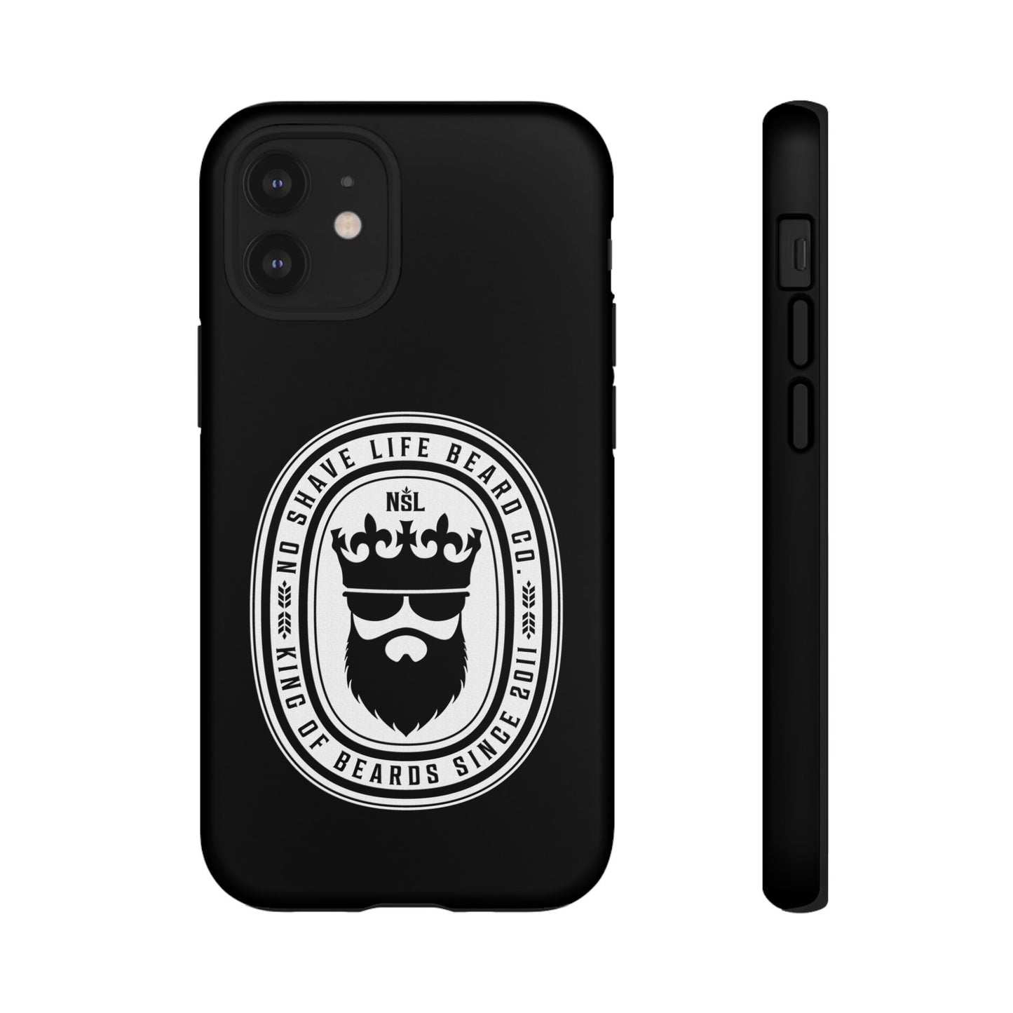 King of Beards Hard Phone Case