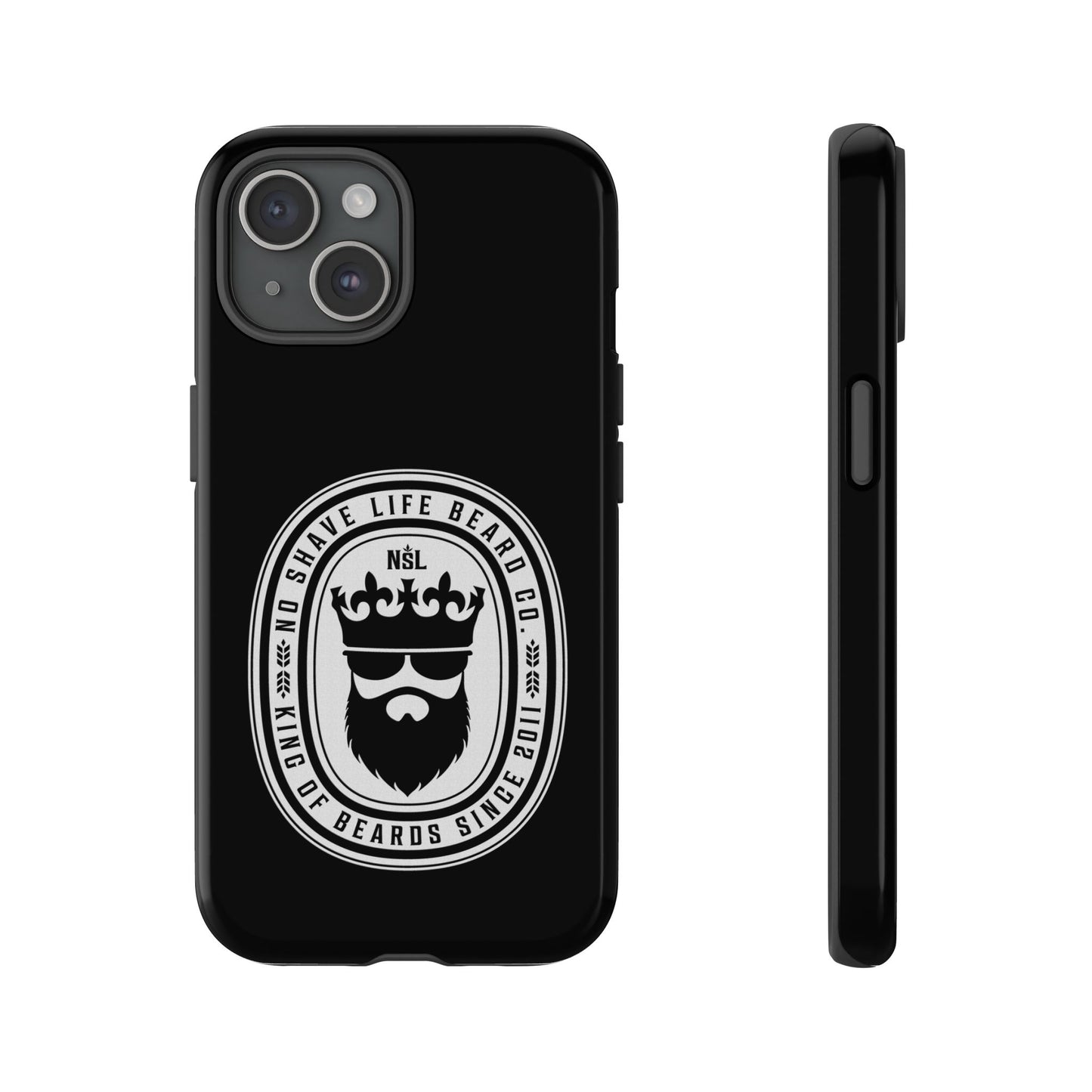 King of Beards Hard Phone Case