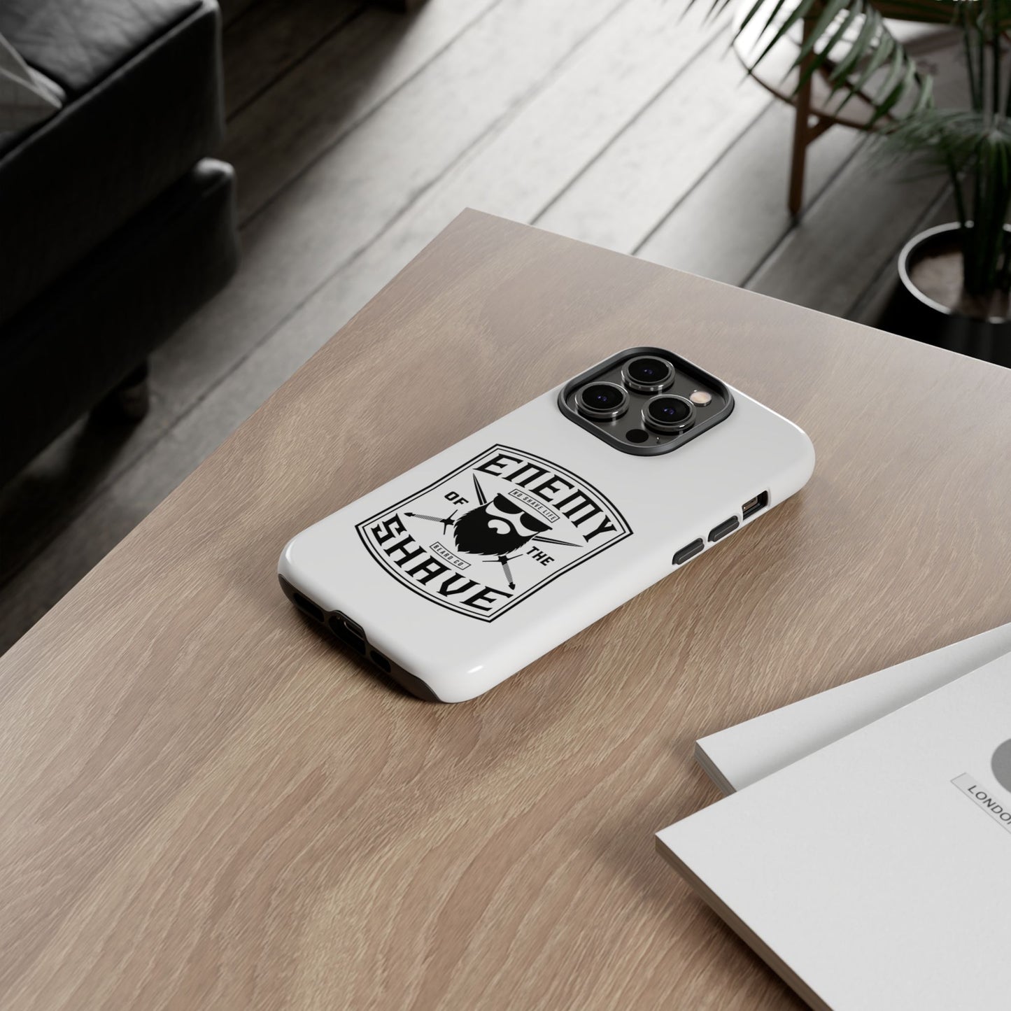 Enemy of the Shave Hard Phone Case