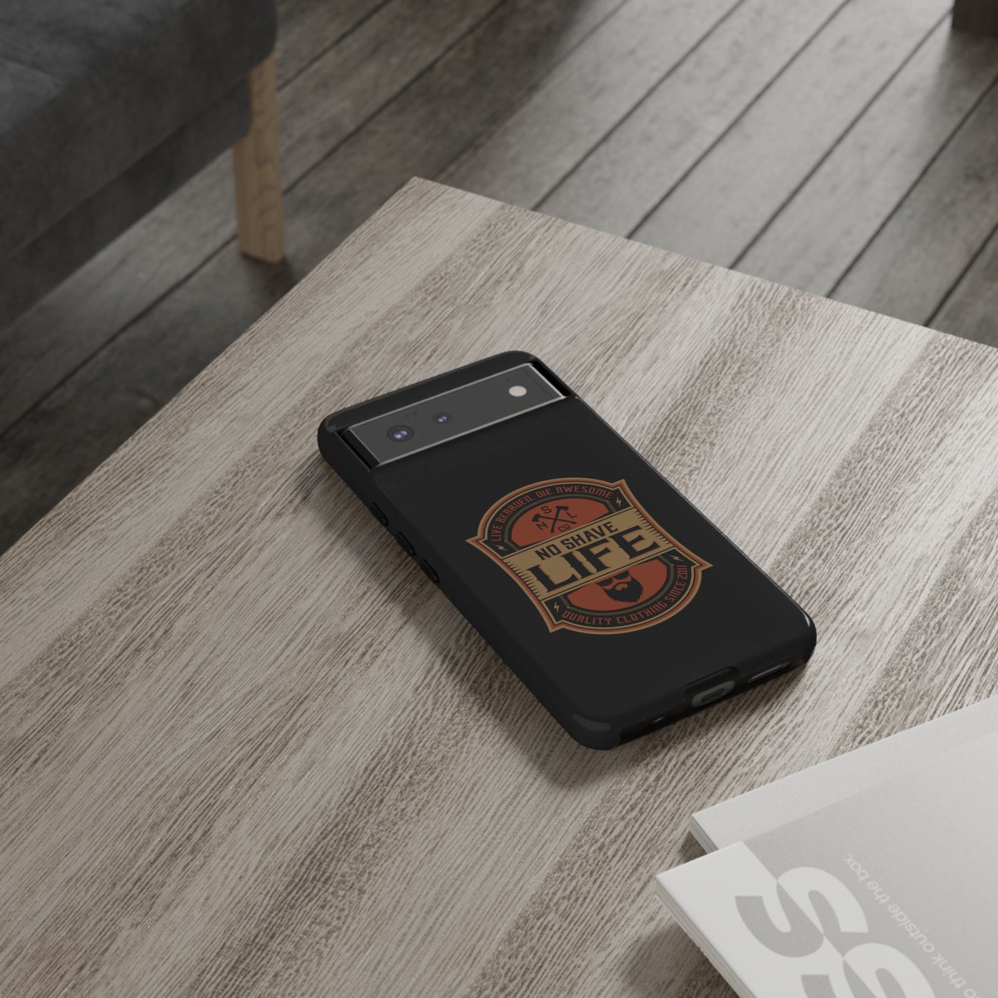 Live Bearded Hard Phone Case