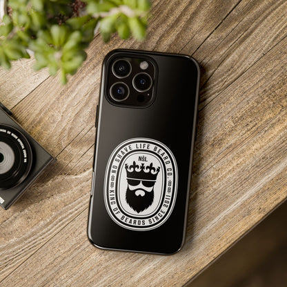King of Beards Hard Phone Case