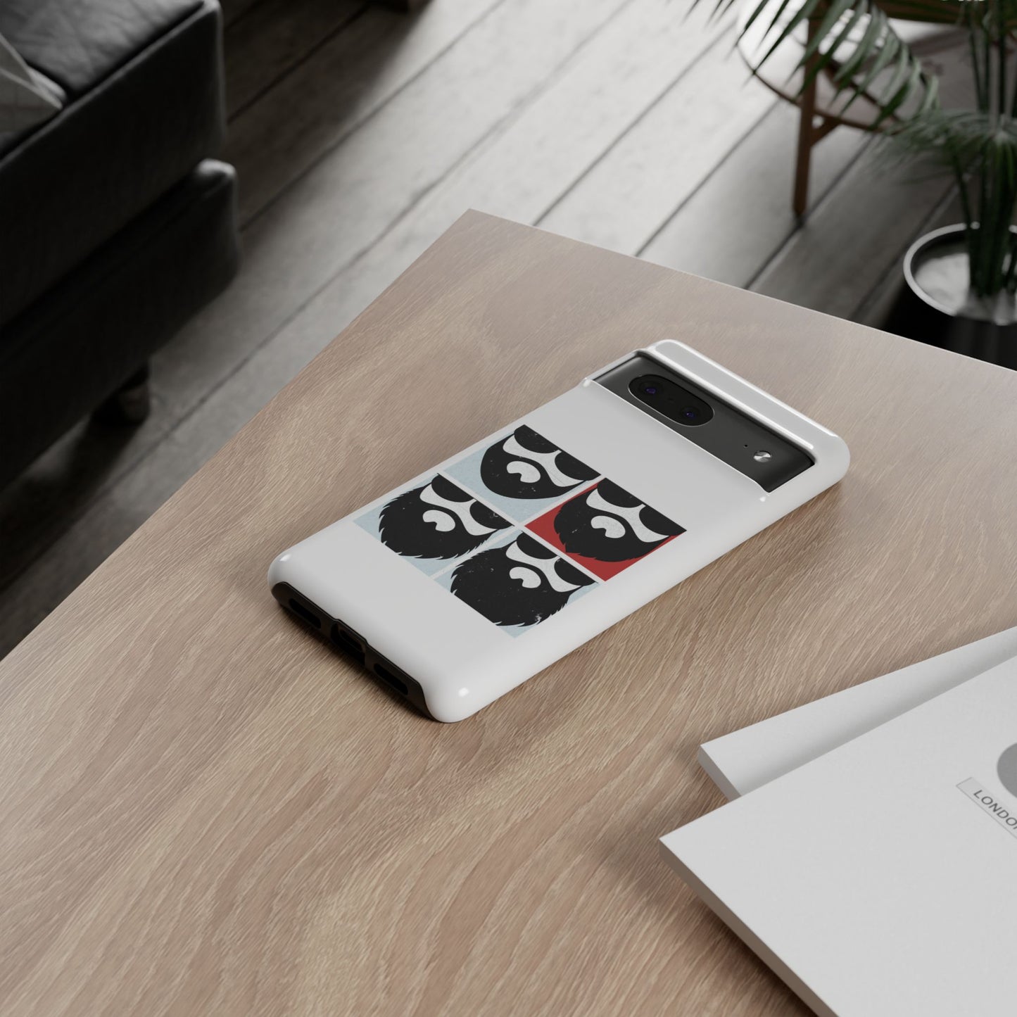 Let it Beard Hard Phone Case