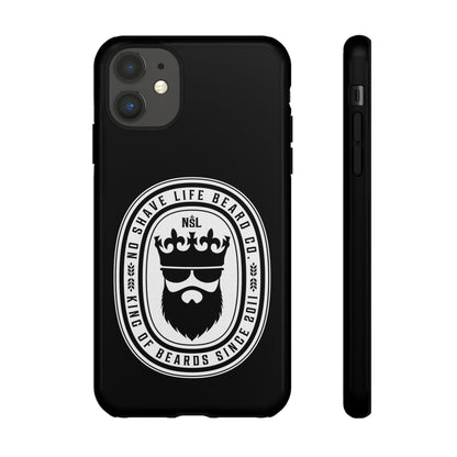 King of Beards Hard Phone Case