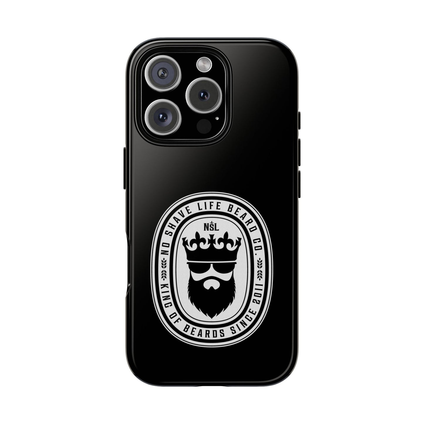 King of Beards Hard Phone Case