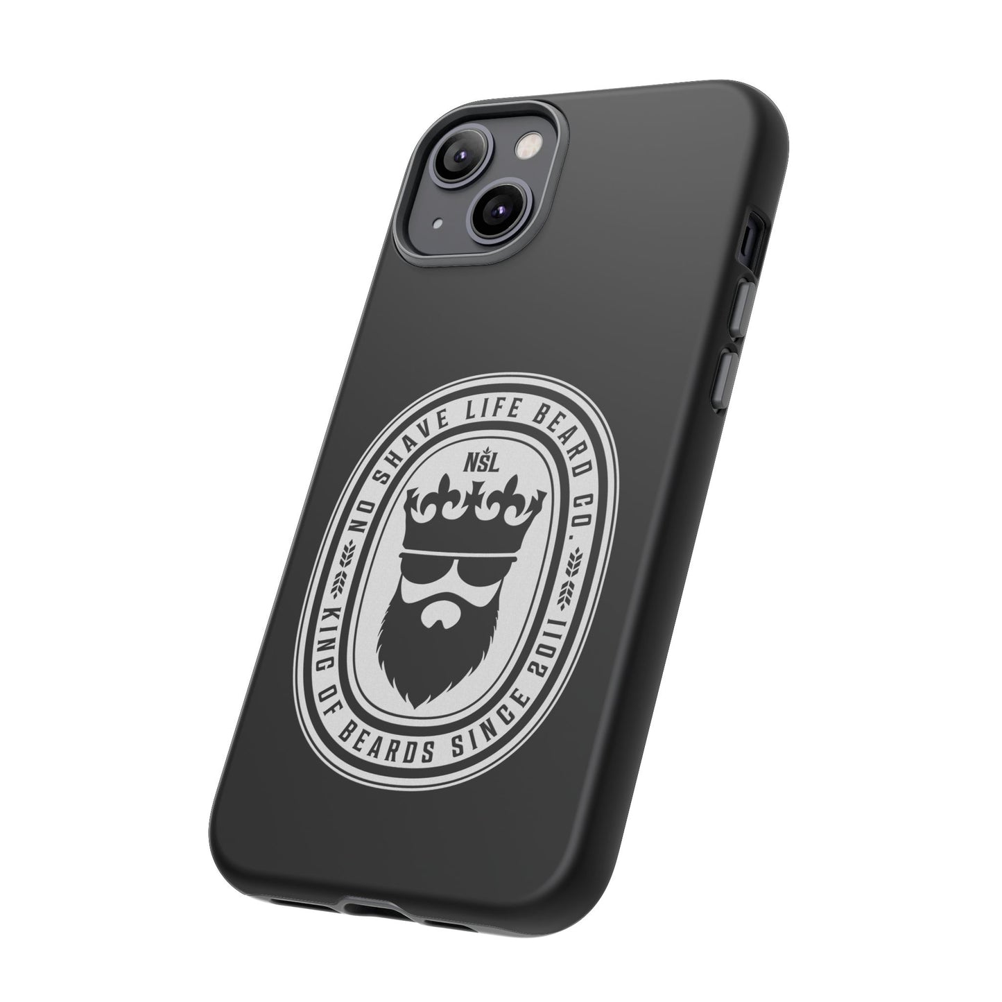 King of Beards Hard Phone Case