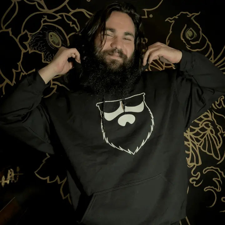 OG Beard Logo Pullover Hoodie|Hoodie