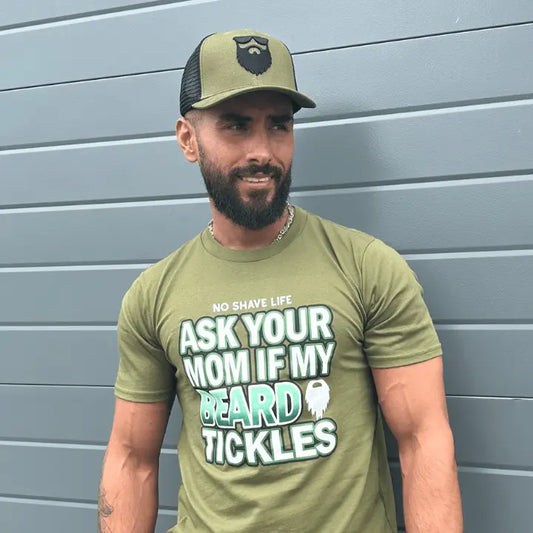 Ask Your Mom Military Green Men's T-Shirt|T-Shirt