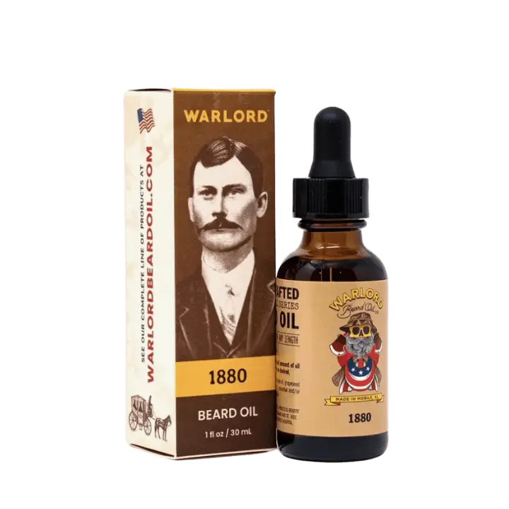 Warlord 1880 Beard Oil 1 oz.