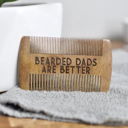 Beard Comb - Bearded Dads Are Better