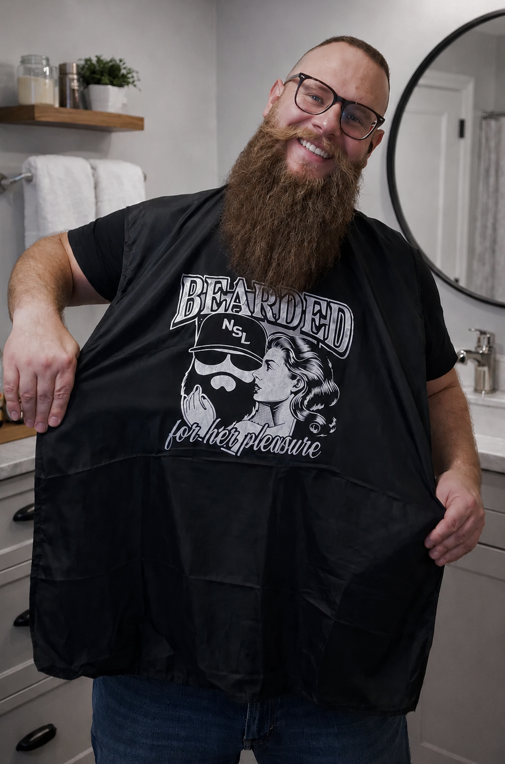 Bearded for Her Pleasure Apron