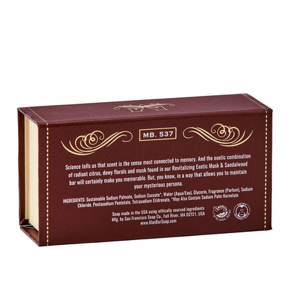 Exotic Musk & Sandalwood Man Bar soap