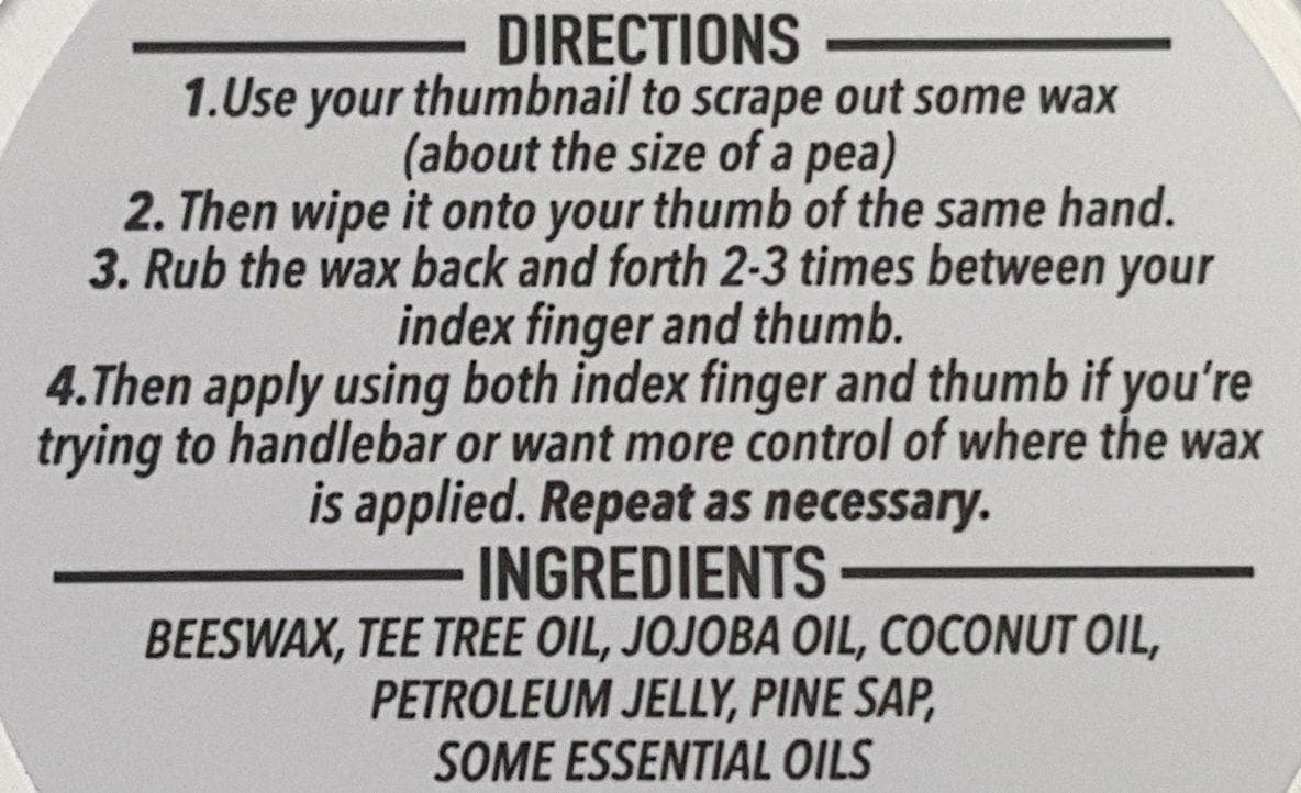 Grave Before Shave's Fisticuffs Cigar Blend Strong Hold Mustache Wax 1