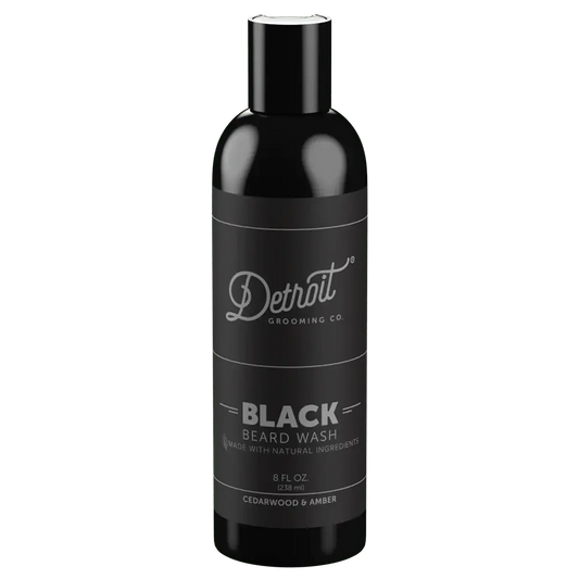 Detroit Grooming Co. Black Edition Cedar & Amber Beard Wash|Beard Wash