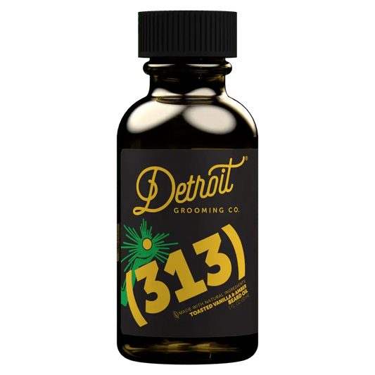 Detroit Grooming Co. 313 Toasted Vanilla & Amber Beard Oil|Beard Oil