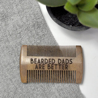 Beard Comb - Bearded Dads Are Better