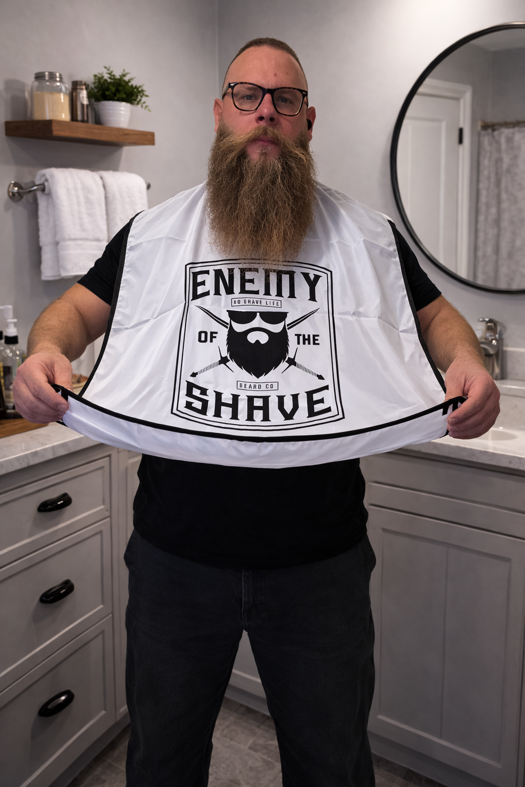 Enemy Of The Shave Beard Apron