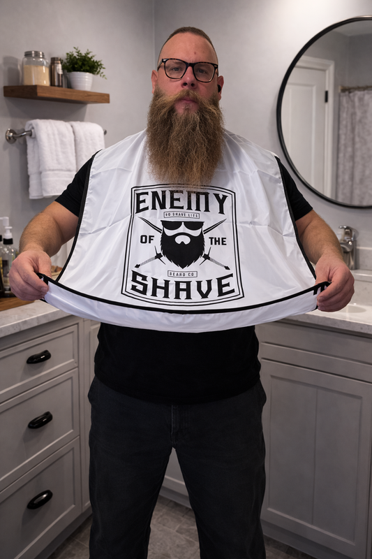 Enemy Of The Shave Beard Apron