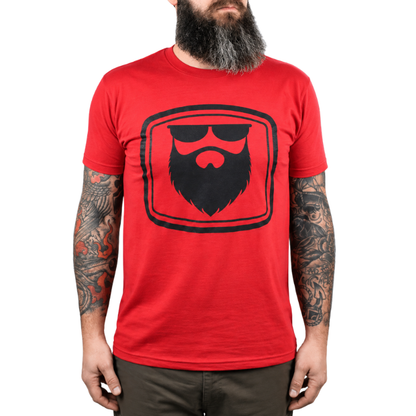 The No Shave Life OG Beard 2.0 Red Men's T-Shirt