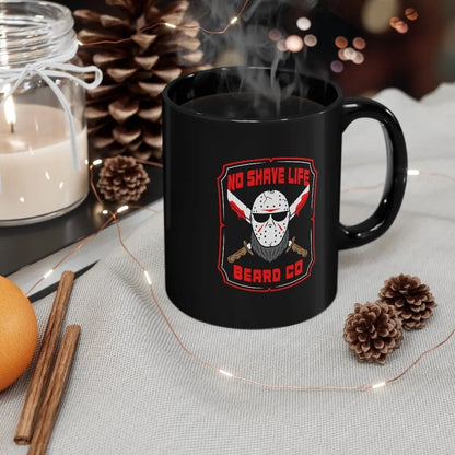 Bearded Slasher NSL Black Ceramic Coffee Mug|Mug