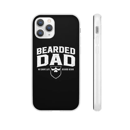 Bearded Dad Black Durable Phone Case|Phone Case