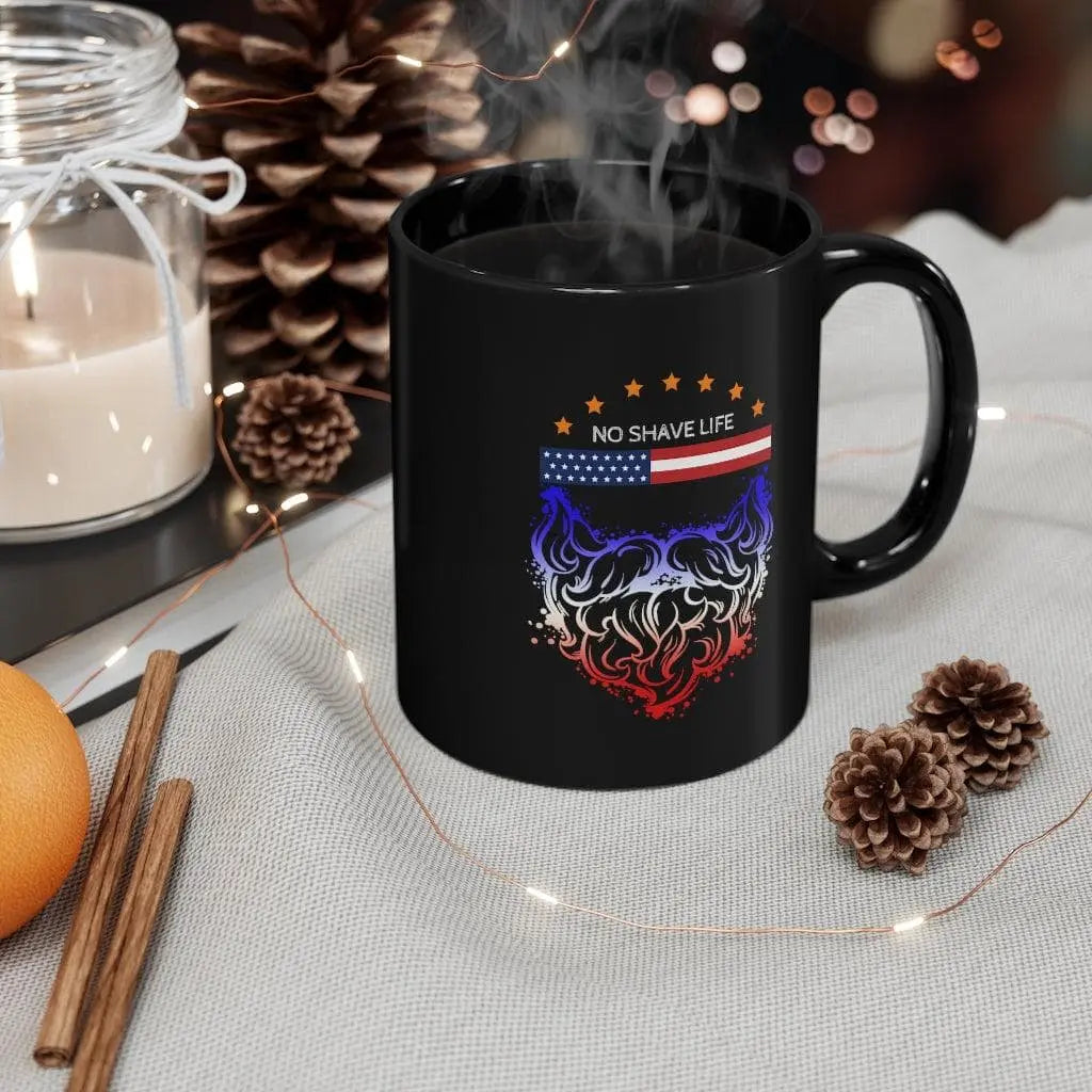 NSL Memorial Day Black Ceramic Coffee Mug|Mug