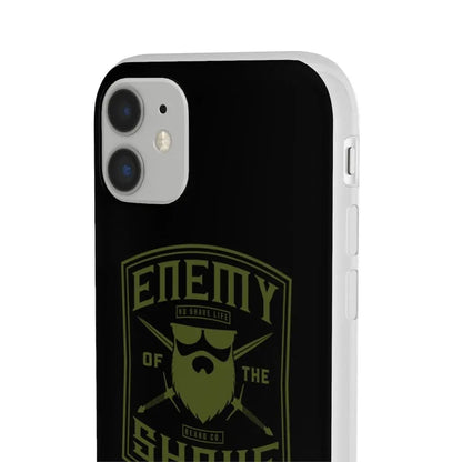 ENEMY OF THE SHAVE Black Durable Phone Case|Phone Case