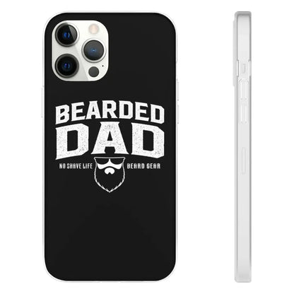 Bearded Dad Black Durable Phone Case|Phone Case