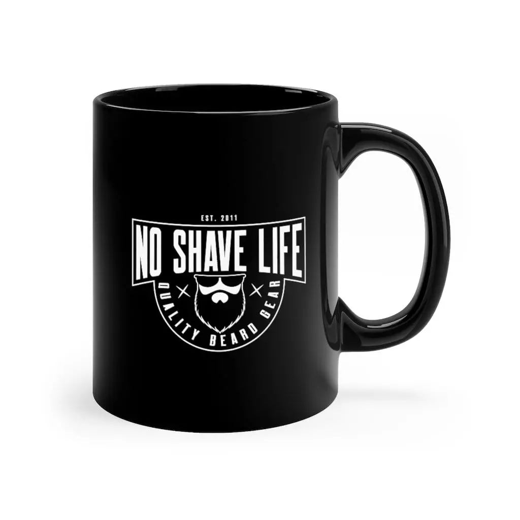 NSL Badge Black Ceramic Coffee Mug|Mug