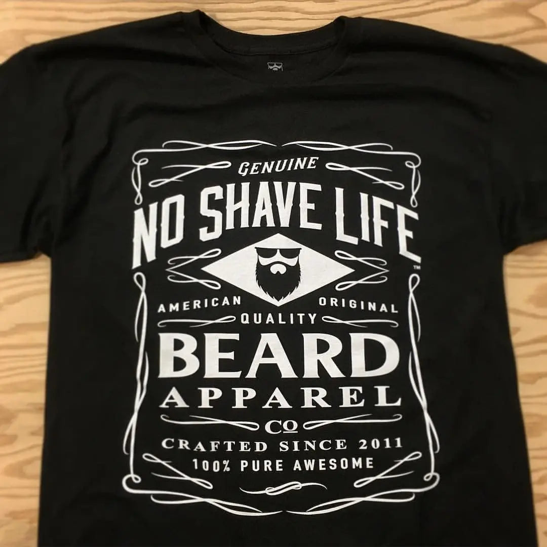 Jack Beard T-Shirt Black