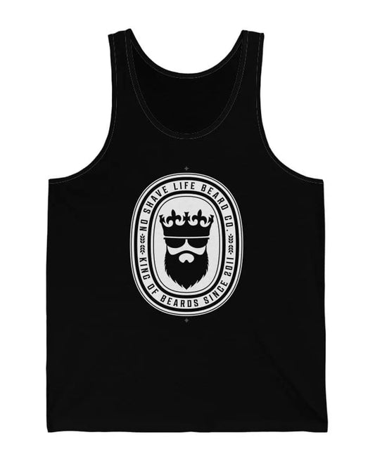 KING OF BEARDS Black Men's Tank Top|Mens Tank Top