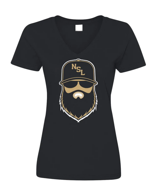 New Orleans Gridiron Ladies V-Neck Shirt|Ladies V-Neck