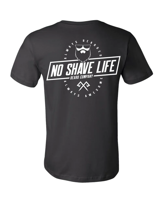 Always Bearded Black T-Shirt|T-Shirt