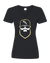 Pittsburgh Gridiron Black Ladies V-Neck Shirt|Ladies V-Neck