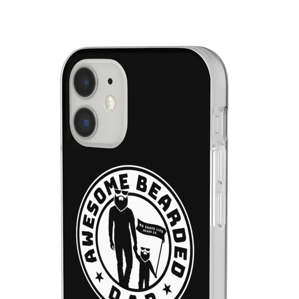 AWESOME BEARDED DAD Black Durable Phone Case|Phone Case