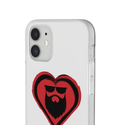 Beard Love White Durable Phone Case|Phone Case