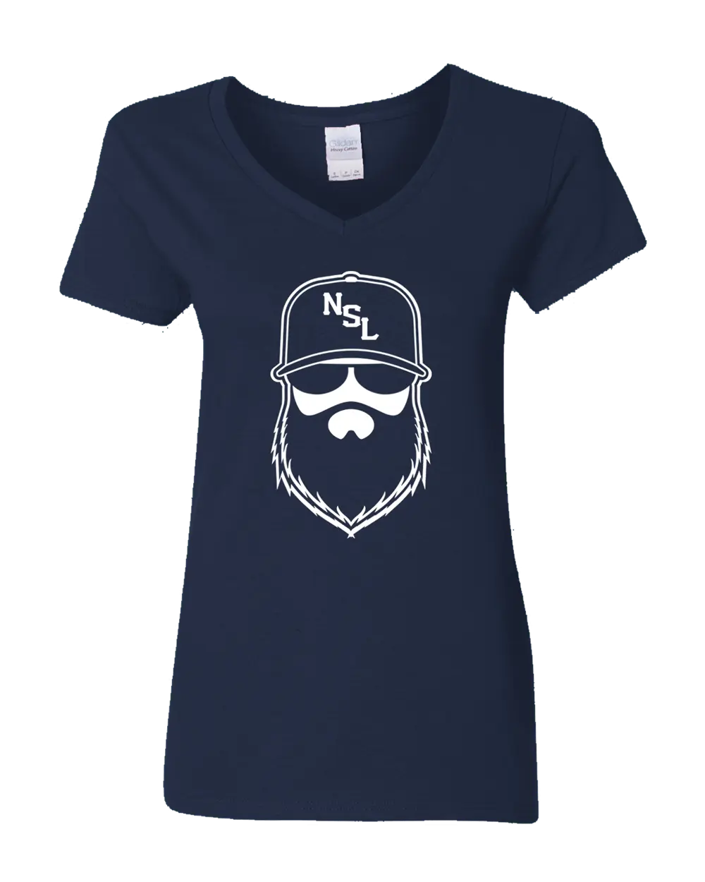 Dallas Gridiron Blue Ladies V-Neck Shirt|Ladies V-Neck