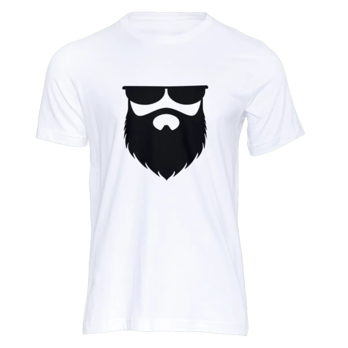 OG No Shave Life Beard White T-Shirt|T-Shirt