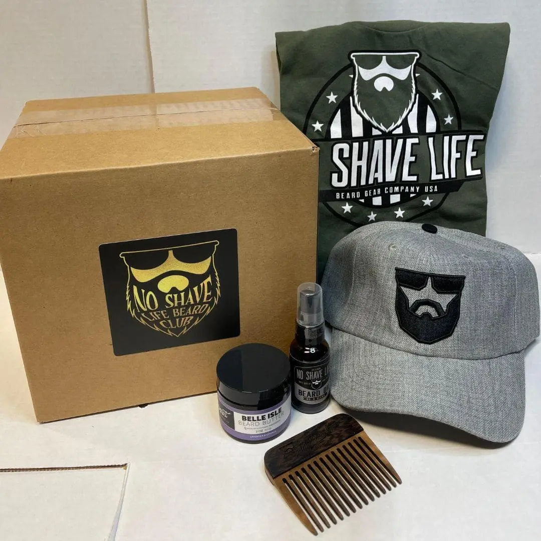 No Shave Life Monthly Beard Club Surprise Box|Surprise Box