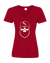 Tampa Bay Gridiron Red Ladies V-Neck Shirt|Ladies V-Neck