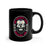 Sugar Skull Black Ceramic Coffee Mug|Mug