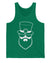 Camiseta de tirantes para hombre Saint Beard Green