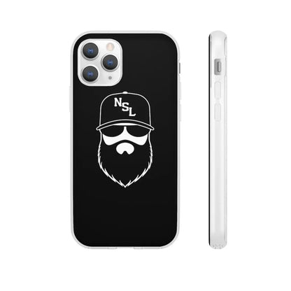 No Shave Life Beard League Black Durable Phone Case|Phone Case