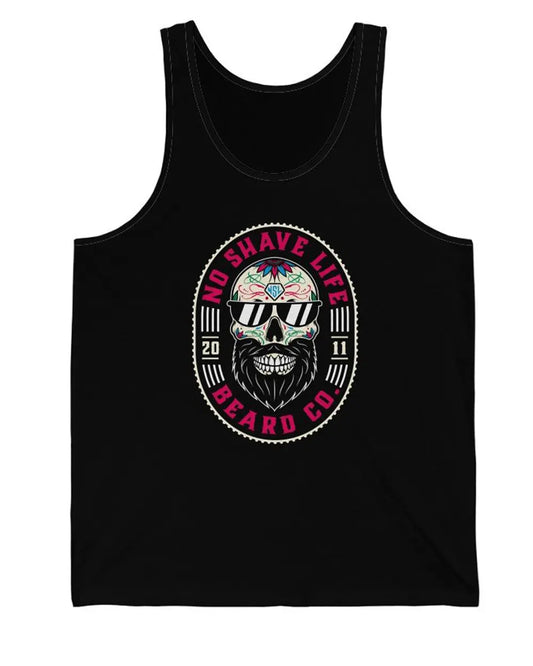 Sugar Skull Black Men's Tank Top|Mens Tank Top