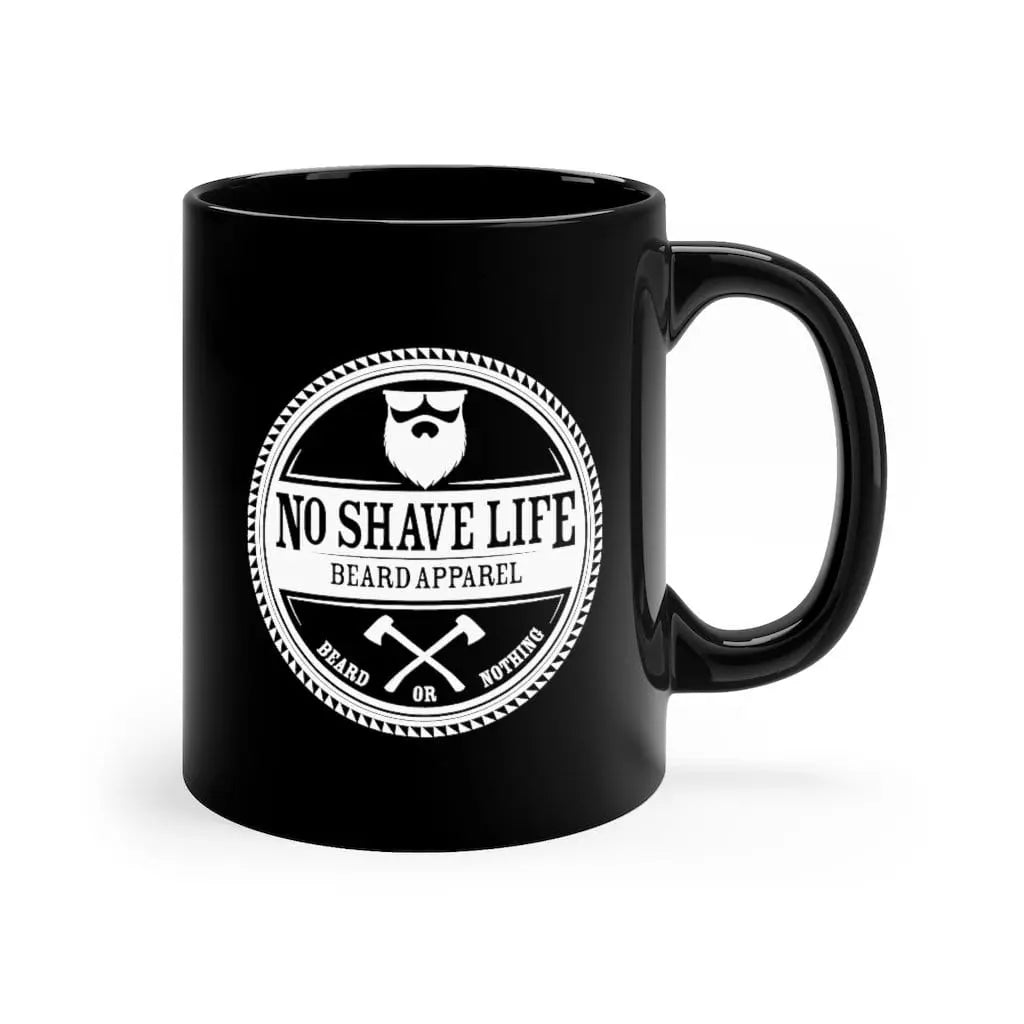 Circle Axe Black Ceramic Coffee Mug|Mug