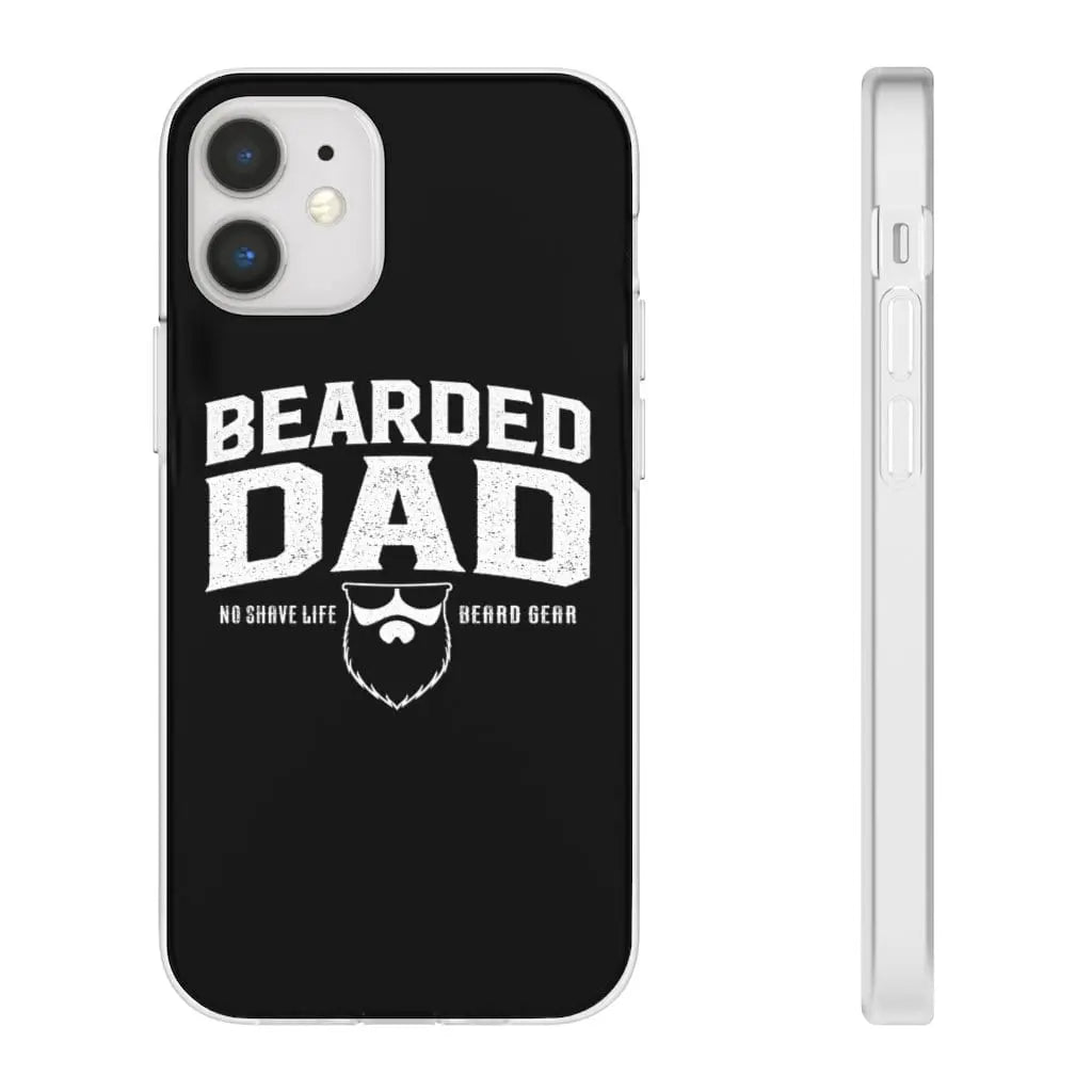 Bearded Dad Black Durable Phone Case|Phone Case