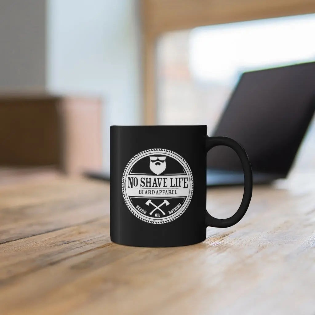 Circle Axe Black Ceramic Coffee Mug|Mug