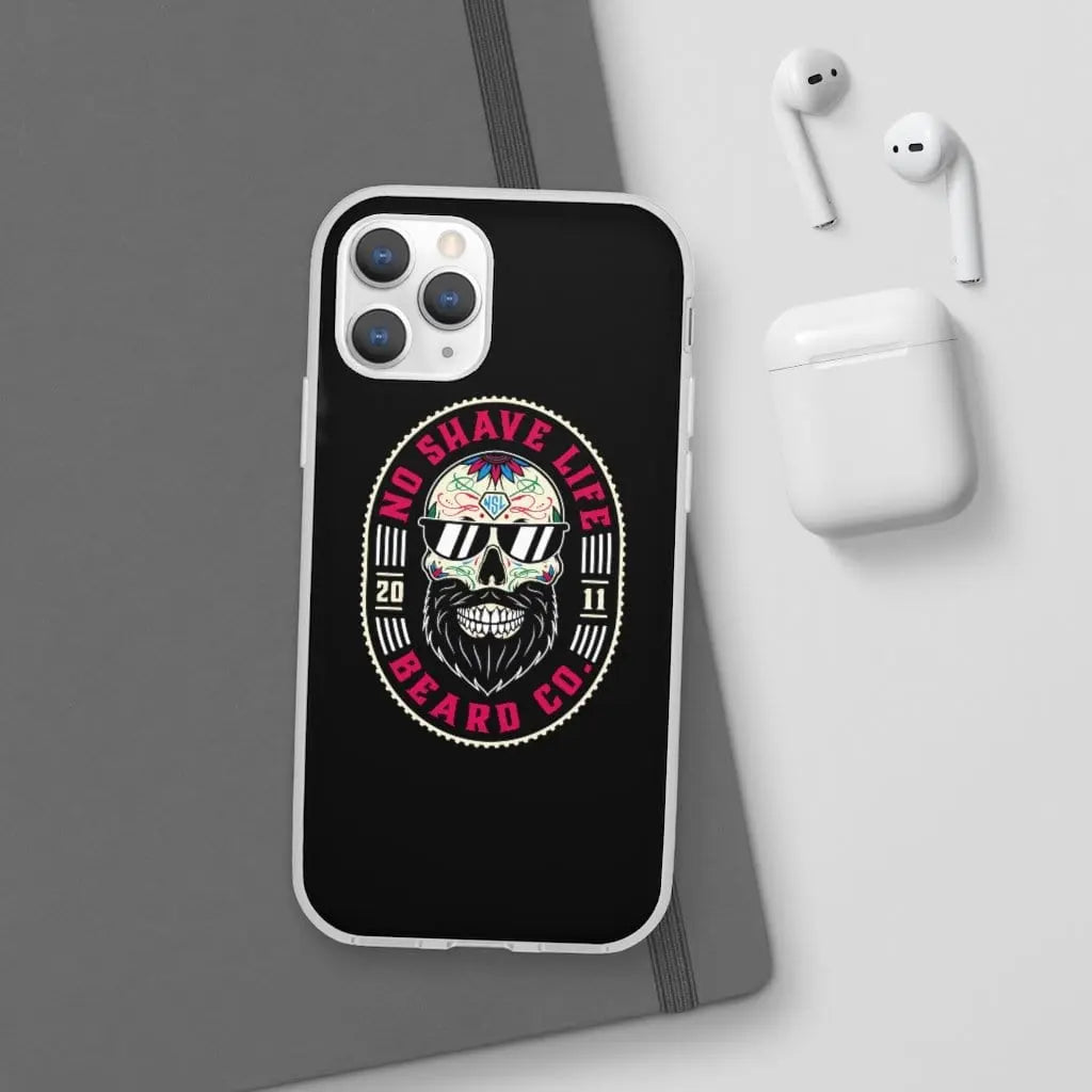 Sugar Skull Black Durable Phone Case|Phone Case