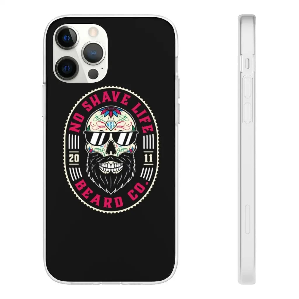 Sugar Skull Black Durable Phone Case|Phone Case