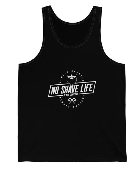 Always Bearded Black Men's Tank Top|Mens Tank Top