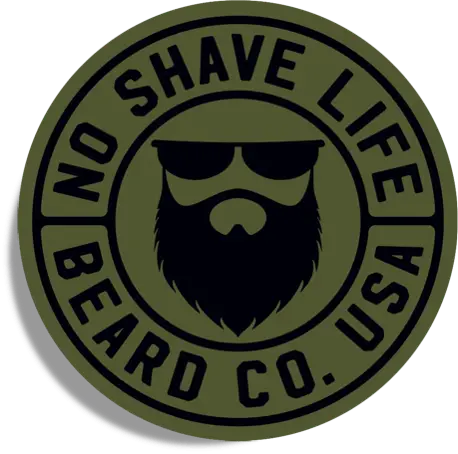 NSL Beard Gear Sticker - Army Green